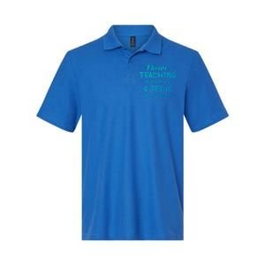 I Have Teaching In My Veins And Jesus In My Heart Teacher Gift Softstyle Adult Sport Polo