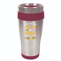 I Have Two Titles Mom And Mema And I Rock Them Both 16oz Travel Tumbler