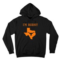 IM Horny Texas Funny Merch Hoodie