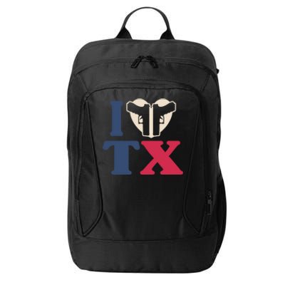 I Heart Texas Tx Love Pro Usa 2nd Adt Pro Gun Gift City Backpack