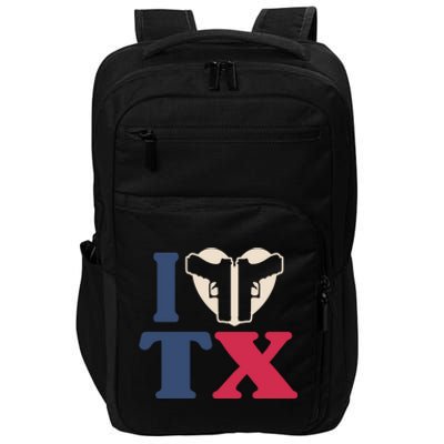 I Heart Texas Tx Love Pro Usa 2nd Adt Pro Gun Gift Impact Tech Backpack