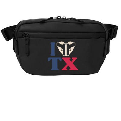 I Heart Texas Tx Love Pro Usa 2nd Adt Pro Gun Gift Crossbody Pack