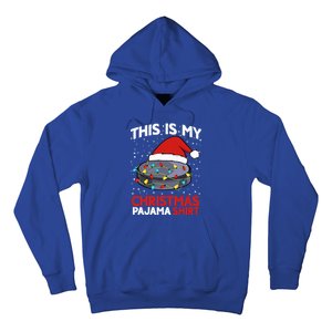 Ice Hockey This Is My Pajama Christmas Gift Hoodie