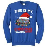 Ice Hockey This Is My Pajama Christmas Gift Sweatshirt