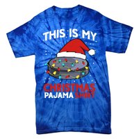 Ice Hockey This Is My Pajama Christmas Gift Tie-Dye T-Shirt