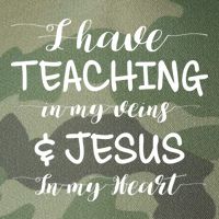 I Have Teaching In My Veins And Jesus In My Heart Teacher Gift Legacy Tie Dye Trucker Hat