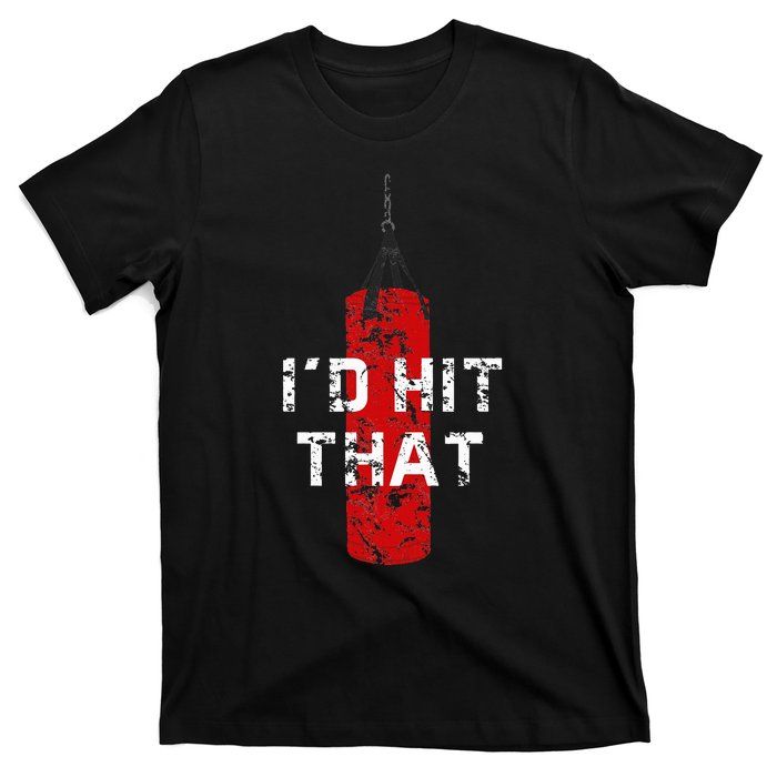 ID Hit That Funny Boxing Gift Idea T-Shirt