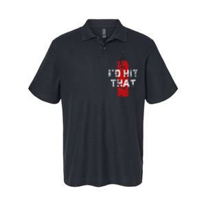 ID Hit That Funny Boxing Gift Idea Softstyle Adult Sport Polo