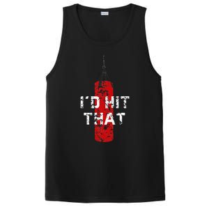 ID Hit That Funny Boxing Gift Idea PosiCharge Competitor Tank