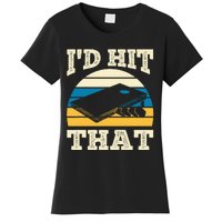 ID Hit That Bag Bean Cornhole Women's T-Shirt