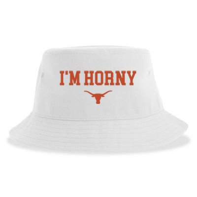 I’M Horny Texas Sustainable Bucket Hat