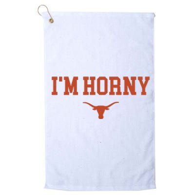 I’M Horny Texas Platinum Collection Golf Towel