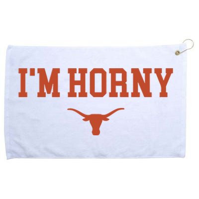 I’M Horny Texas Grommeted Golf Towel