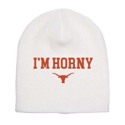 I’M Horny Texas Short Acrylic Beanie