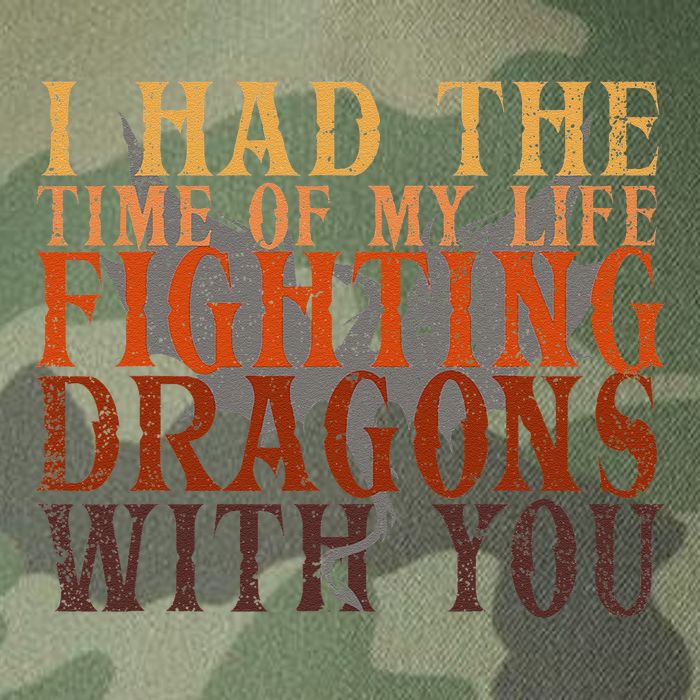 I Had The Time Of My Life Fighting Dragons With You Mythical Legacy Tie Dye Trucker Hat