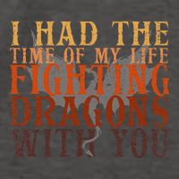 I Had The Time Of My Life Fighting Dragons With You Mythical Vector Backpack
