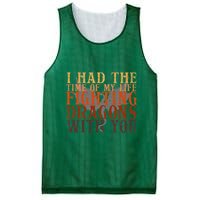 I Had The Time Of My Life Fighting Dragons With You Mythical Mesh Reversible Basketball Jersey Tank