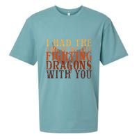 I Had The Time Of My Life Fighting Dragons With You Mythical Sueded Cloud Jersey T-Shirt