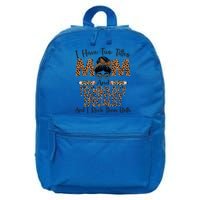 I Have Two Titles Mom And Technology Specialist Mothers Day Cool Gift 16 in Basic Backpack