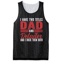 I have two Titles Dad and Detailer Car Detailing Mesh Reversible Basketball Jersey Tank