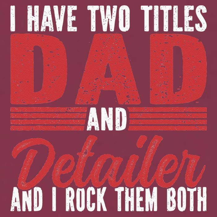 I have two Titles Dad and Detailer Car Detailing 16oz Travel Tumbler