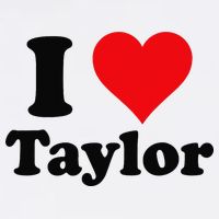 I Heart Taylor First Name I Love Personalized I Love Taylor Tall T-Shirt