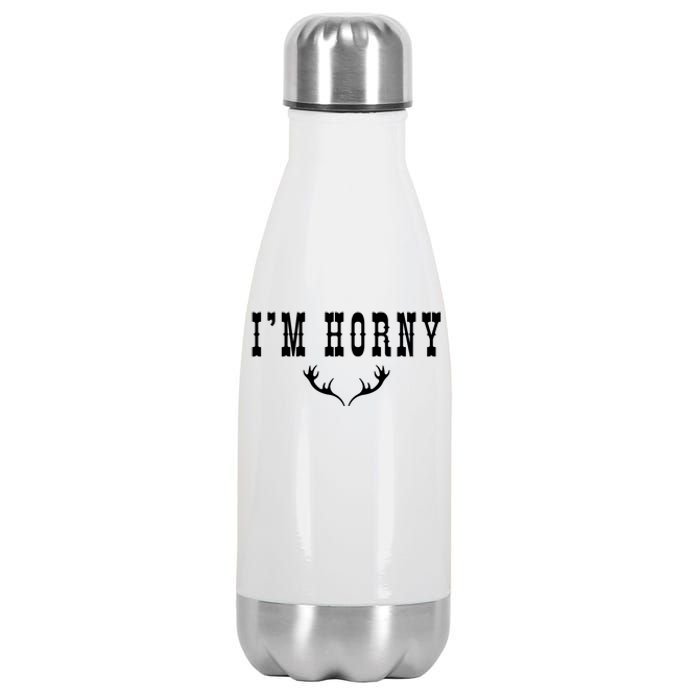 I’m Horny Texas Stainless Steel Insulated Water Bottle