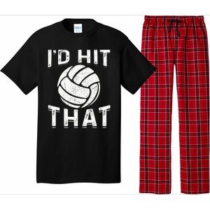 Id Hit That Summer Beach Volleyball Pajama Set