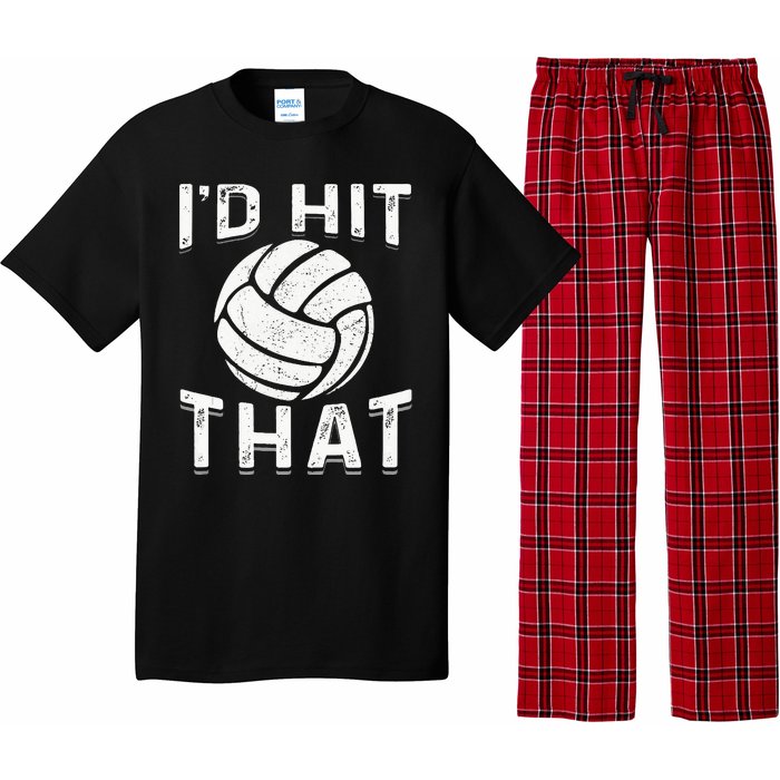 Id Hit That Summer Beach Volleyball Pajama Set