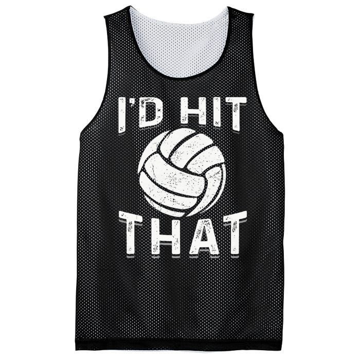 Id Hit That Summer Beach Volleyball Mesh Reversible Basketball Jersey Tank