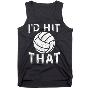 Id Hit That Summer Beach Volleyball Tank Top