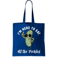 I'm Here To Eat All Of The Pickles Funny Pickle Lover Cool Gift Bag