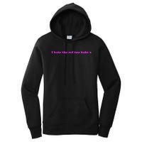 I Hate The Ref Too Babe Women's Pullover Hoodie