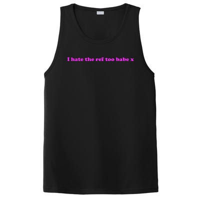 I Hate The Ref Too Babe PosiCharge Competitor Tank