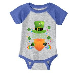 I’m Here To Paddy St Patricks Day Rainbow Beer Ers Great Gift Infant Baby Jersey Bodysuit