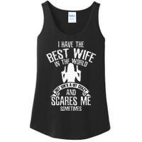 I Have The Best Wife Humor Ladies Essential Tank