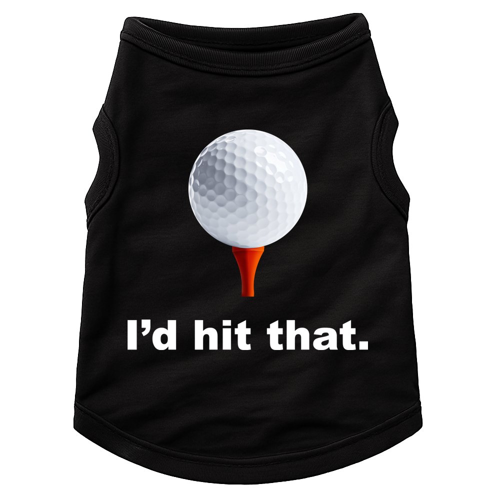 I'd Hit That Funny Golf Doggie Tank