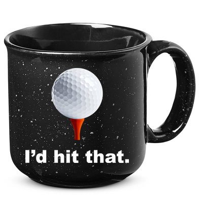 I'd Hit That Funny Golf 15oz Campfire Ceramic Mug