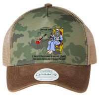 I Heard There Was A Secret Chord That David Played And It Pleased The Lo Legacy Tie Dye Trucker Hat