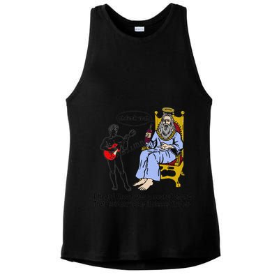 I Heard There Was A Secret Chord That David Played And It Pleased The Lo Ladies PosiCharge Tri-Blend Wicking Tank