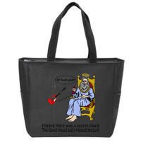I Heard There Was A Secret Chord That David Played And It Pleased The Lo Zip Tote Bag