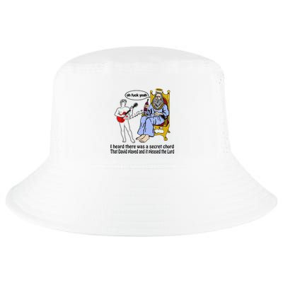I Heard There Was A Secret Chord That David Played And It Pleased The Lo Cool Comfort Performance Bucket Hat