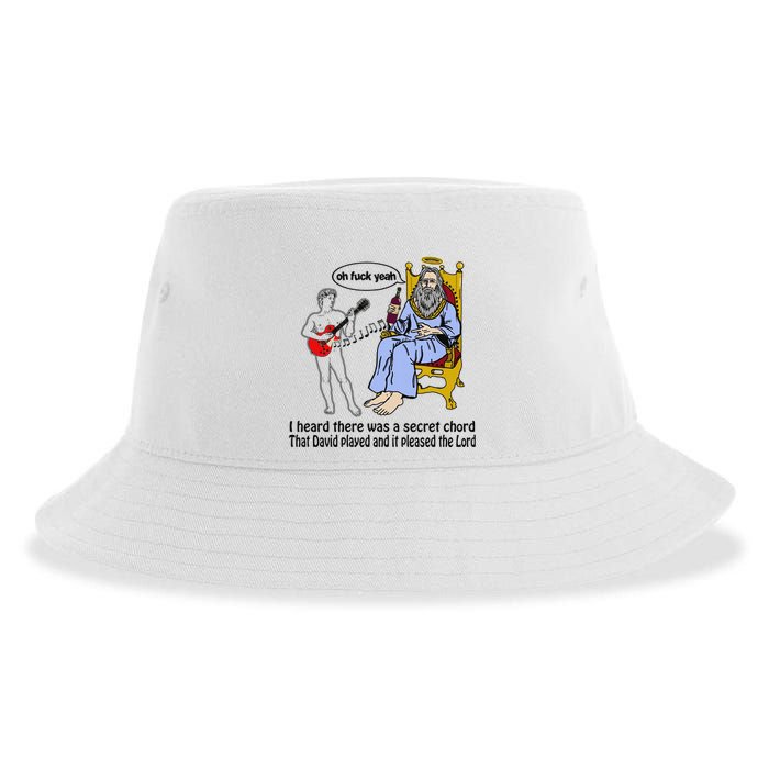 I Heard There Was A Secret Chord That David Played And It Pleased The Lo Sustainable Bucket Hat