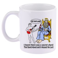 I Heard There Was A Secret Chord That David Played And It Pleased The Lo 11oz C Handle Ceramic Mug
