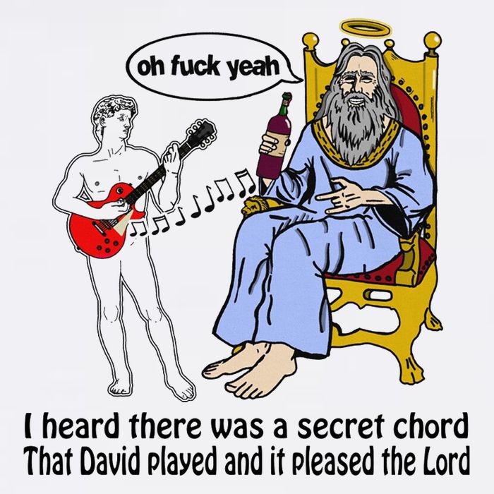 I Heard There Was A Secret Chord That David Played And It Pleased The Lo Mesh Reversible Basketball Jersey Tank