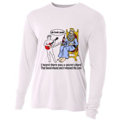 I Heard There Was A Secret Chord That David Played And It Pleased The Lo Cooling Performance Long Sleeve Crew