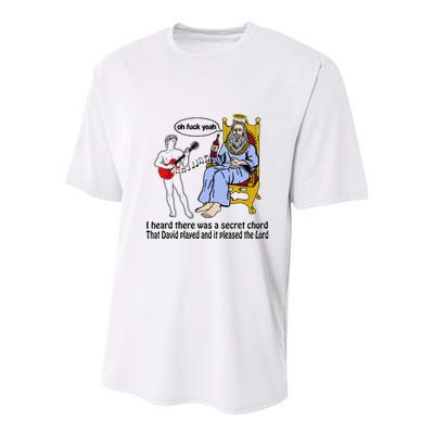 I Heard There Was A Secret Chord That David Played And It Pleased The Lo Youth Performance Sprint T-Shirt