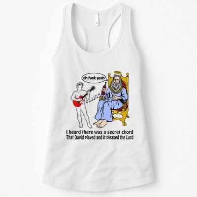 I Heard There Was A Secret Chord That David Played And It Pleased The Lo Womens Tank Top