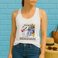 I Heard There Was A Secret Chord That David Played And It Pleased The Lo Womens Tank Top