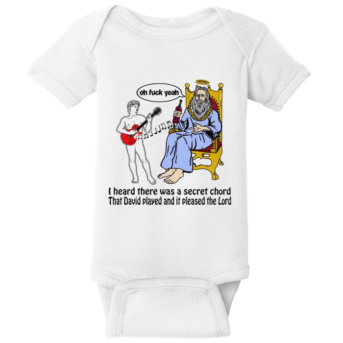I Heard There Was A Secret Chord That David Played And It Pleased The Lo Baby Bodysuit